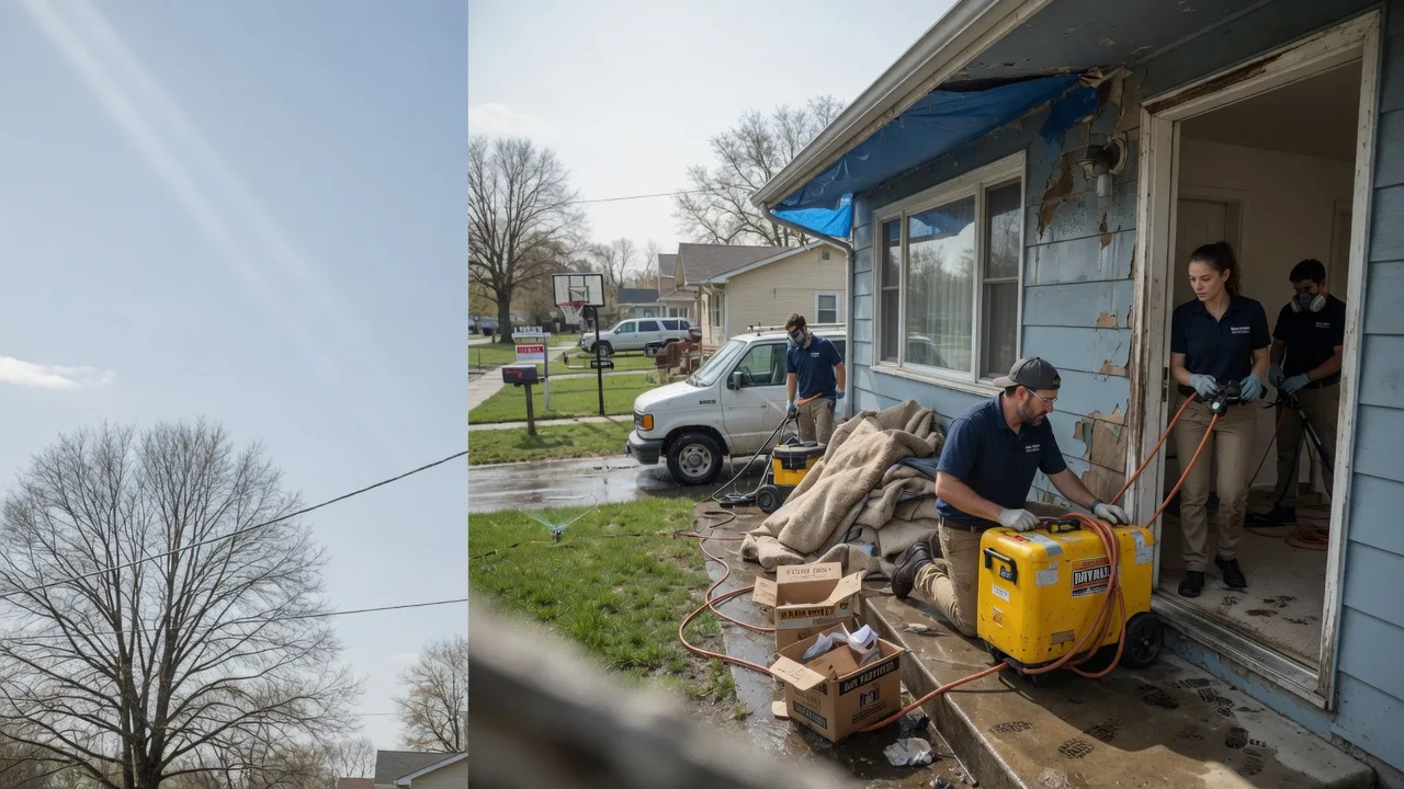 Basement Flood Cleanup in Quitman, MS near me